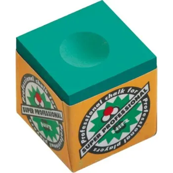 Kulečníková křída SUPER PRO NIR | 1ks Barva: Zelená