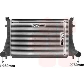 Motor automobilu Chladič turba VAN WEZEL 58014702