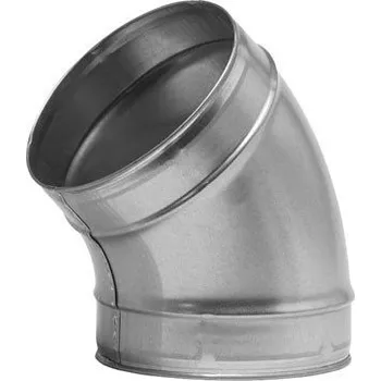 Ventilační potrubí D-Klima Oblouk lisovaný 45°, Ø 150 mm