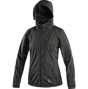 pracovní bunda CANIS CXS Dámská softshellová bunda DIGBY černá