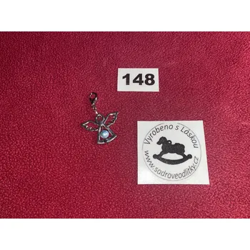 HandMade by VeJa Přívěšek - andílek pro štěstí/radost č.148