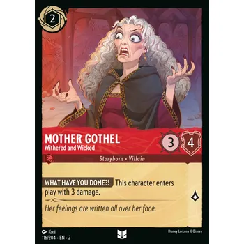 Sběratelská karetní hra Mother Gothel 116/204 - Rise of the Floodborn Typ karty: Standard