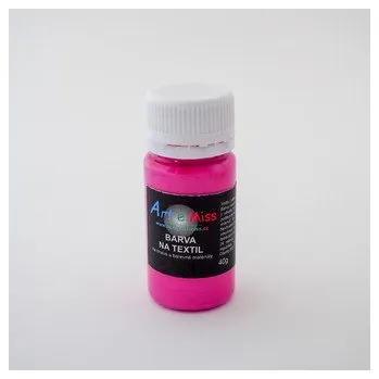 Výtvarná barva ARTEMISS Barva na tmavý textil 40g, světlá modrá