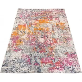 Koberec Koberec DENVER A024A FAA - tmavě šedý, oranžový