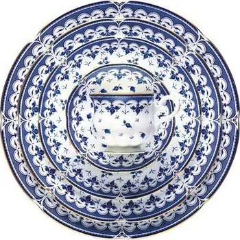 jídelní souprava Porcelán Zepter Eden - talíře (6 mělkých, 6 hlubokých, 6 dezertních)