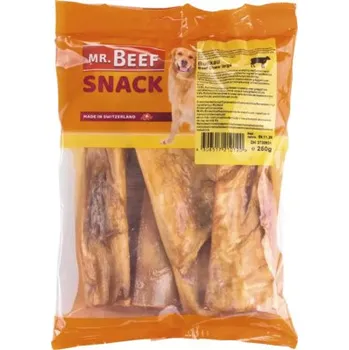 Pamlsek pro psa Pamlsky pro psy Mr. Beef žvýkací hovězí kůže 15 cm 250 g