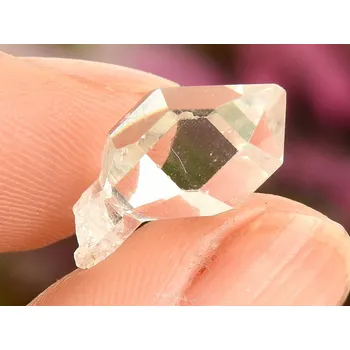 Sběratelství Herkimer krystal z Pákistánu 1,1g