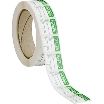 Samolepící etiketa Megger Etikety PASS 1000 ks, 1000-971, testovací etikety, 1000 ks