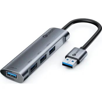 USB hub C-TECH UHB-U3-AL