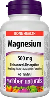 Webber Naturals Magnesium 500 mg 60 tbl.