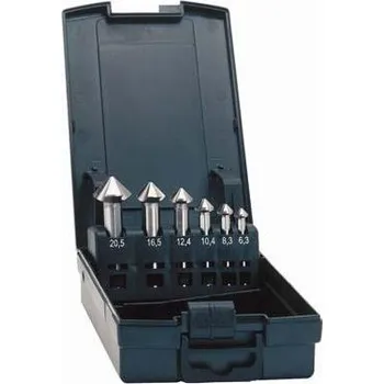 Vrták Sada kuželových záhlubníků Advanced DIN335 tvar C 90° CBN vybrušovaný 6,3-20,5mm EXACT