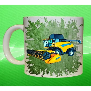 hrnek s kombajnem New Holland CR9090 II