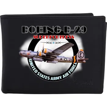 Peněženka STRIKER Kožená peněženka Boeing B-29 superfortress