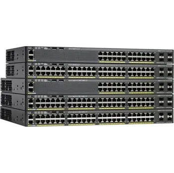 Síťový prvek Cisco Catalyst 2960X-48LPS-L - Přepínač - řízený - 48 x 10 100 1000 (PoE+) + 4 x gigabitů SFP - desktop, Lze montovat do rozvadě