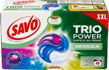 Tableta na praní Savo Trio Power kapsle na praní 40 ks