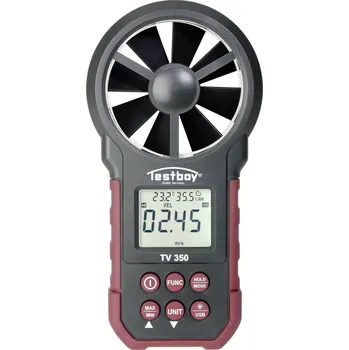 Anemometr Testboy TV 350 anemometr 0.8 do 30 m/s, 62601000