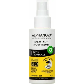 Repelent Alphanova BIO repelent proti hmyzu pro tropickou zónu 75 ml