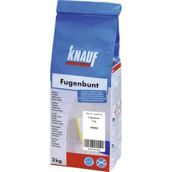 Spárovací hmota Spárovací hmota KNAUF Fugenbunt Weiss, 2 kg, bílá