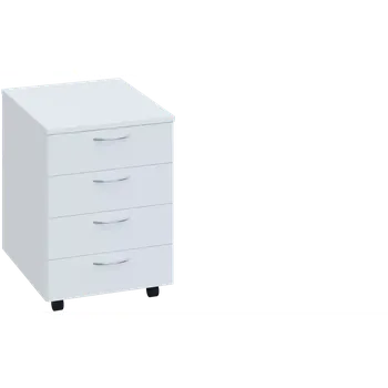 Zásuvkový kontejner EKP - 01 kontejner pojízdný, bez zámku, 600x430x560, bílá