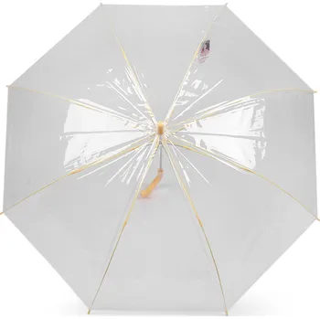 Deštník Dámský / dívčí průhledný vystřelovací deštník