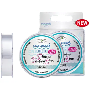 CRALUSSO Fluoro Carbon 40m Průměr: 0,16mm, Nosnost: 1,68kg