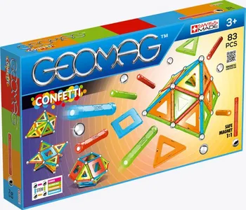 Stavebnice Geomag Geomag Confetti 83 dílků