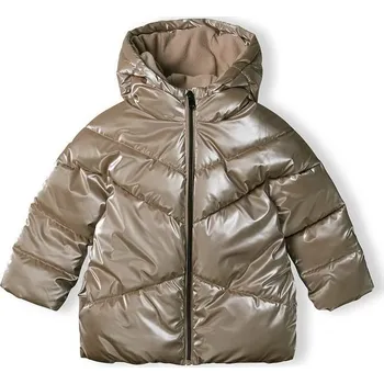 Kojenecká bunda Minoti Kabát dívčí prošívaný Puffa s chlupatou podšívkou, Minoti, 16coat 20, hnědá 2023 Velikost: 158/164, SizeAge: 13/14let
