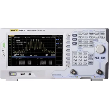 Multimetr Rigol DSA875-TG analyzátor spektra bez certifikátu 7.5 GHz Tracking generator