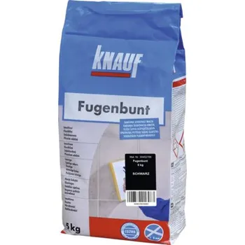 Spárovací hmota Spárovací hmota KNAUF Fugenbunt Schwarz, 5 kg, černá