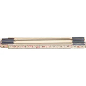 metr Skládací metr bříza 2,4m přírodní HULTAFORS