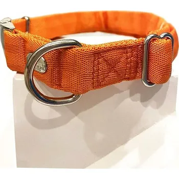 Obojek pro psa Japan Premium pro aktivní i ostatní psy, oranžový, velikost M