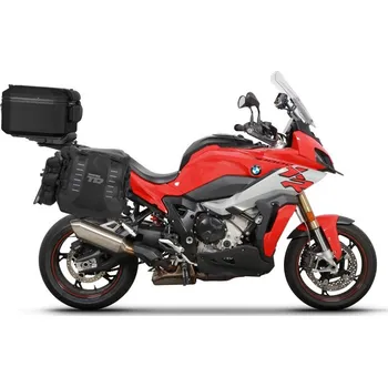 Zavazadlo na motocykl Kompletní sada sedlových brašen SHAD TERRA TR40 a hliníkového 55L vrchního kufru, včetně montážní sady SHAD BMW S1000XR 130.kitTR40side-115