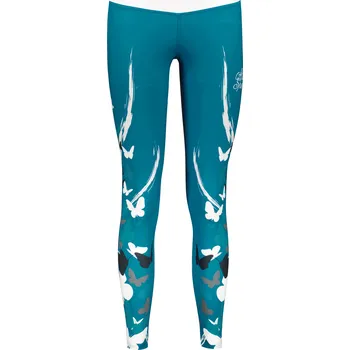 Dámské kalhoty Dámské dlouhé legíny premium ALTISPORT VOJ/ALW022LEG01 PETROLEJOVÁ XS