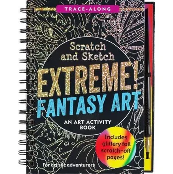 Umění Scratch & Sketch Extreme Fantasy Art (Trace Along) – Heather Zschock (EN)