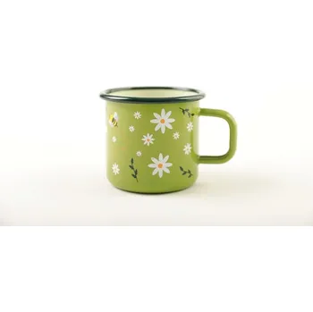 hrnek d 8 (0,37l) VČELKA, zelený smalt