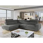 Sedací souprava FAYA - šedá, levý roh