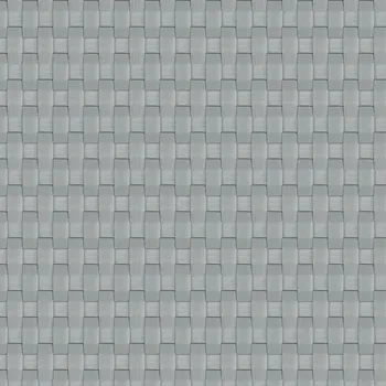 Umělý ratan - světle šedá, výška 1 m (Ratanová rohož z technoratanu)