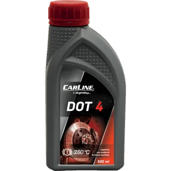 Brzdová kapalina CARLINE BRZDOVÁ KAPALINA DOT4 4L
