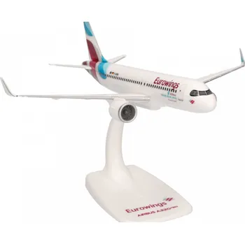 Modelářství 1:200 Airbus A320-251N, Eurowings w/ #makechangefly Sticker (Snap-Fit)