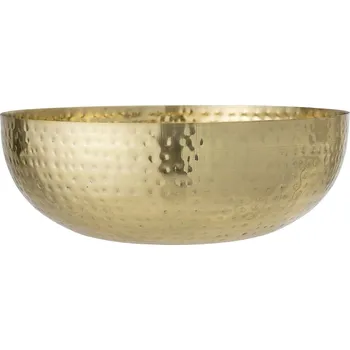 Úložný box Zlatá kovová miska Bloomingville Mettemarie 36 cm