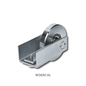 Stavebniny náběhové kolečko samonosné brány pro profil 95 x 100 mm