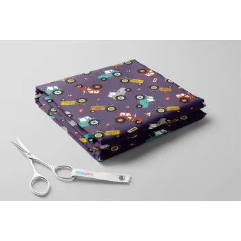 Softshell s beránkem, Traktory a značky Barva: Fialová