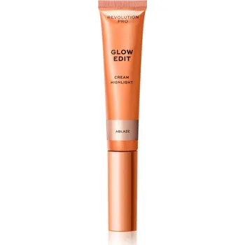 Rozjasňovač Revolution PRO Glow Edit krémový rozjasňovač odstín Ablaze 15 ml