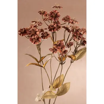 umělá květina Paramit DRY DIANTHUS Aranžovací květina hnědá 65 cm