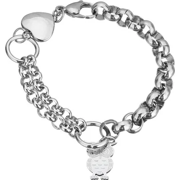 Náramek Šperky4U Ocelový náramek se sovičkou - OPA1306