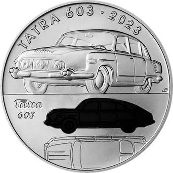 Česká mincovna Stříbrná mince 500 Kč Osobní automobil Tatra 603 | 2023 | Standard | 25 g