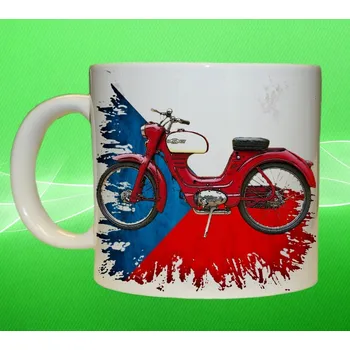 hrnek s motorkou MOPED 330 ml