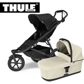 Kočárek Thule Urban Glide 3 + hluboká korba 2024 Barva: Black/Soft Beige