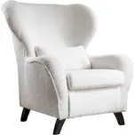 Krémově bílé čalouněné křeslo Miuform Miuf