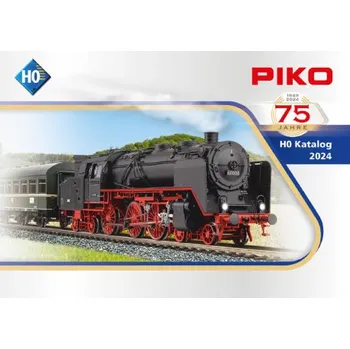 Modelová železnice H0 - katalog Piko 2024 - německý jazyk